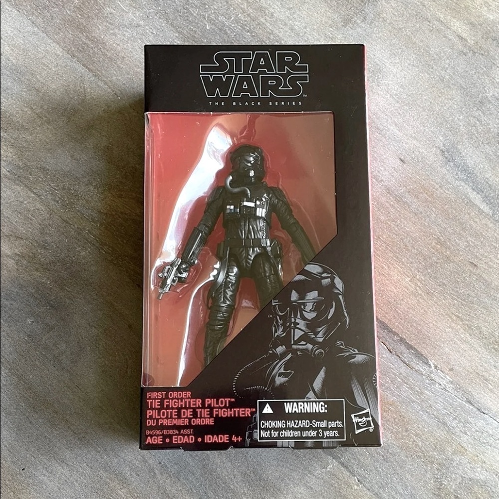 Star Wars Black Series 6” First Order TIE Fighter Pilot #11 NIB!